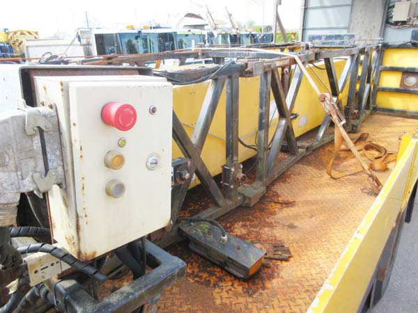 REF: 50- 2005 Volvo Barrier Rig with Crash Cushion for Sale